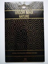 Vigor Max Nature 30 Patchs Booster D'endurance Et D'energie Pour Homme