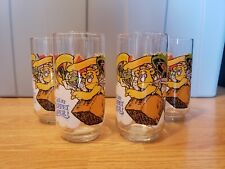 Vintage 1981 mcdonald's The Great Muppet Caper Collectors Glass Lot Of 4 