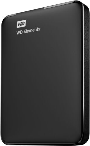 Wd Elements Wdbuzg0010bbk 1 Tb External Hard Drive - Usb 3.0 - Portable - Retail