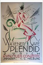 Wien Café Splendid Zurich Rmgs - Poster Hq 40x60cm D'une Affiche Vintage