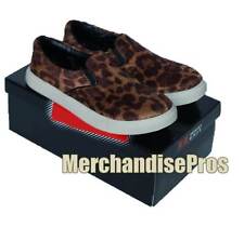Women's Emergency Exit 'leopard' Fashion Slip-on Sneakers Shoes 7m Medium New!