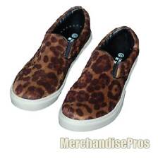 Women's Emergency Exit 'leopard' Fashion Slip-on Sneakers Shoes 10m Medium New!