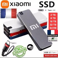 Xiaomi- Disque Dur Externe Ssd Grand Capacité 2to/8to/16to/32to/64to Rapide