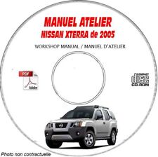 Xterra 05 - Manuel Atelier Cdrom Nissan Anglais Support - Cd-rom - Dvd-rom
