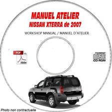 Xterra 07 - Manuel Atelier Cdrom Nissan Anglais Support - Cd-rom - Dvd-rom