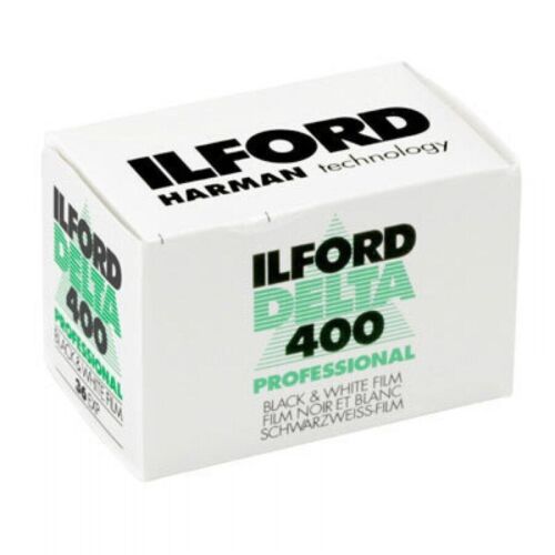10x Ilford Delta 400 Professional 120 - Black & White Roll Film 