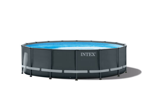 16ft X 48 Inch Deep Ultra Xtr Round Frame Swimming Pool With Sand Filter #26326