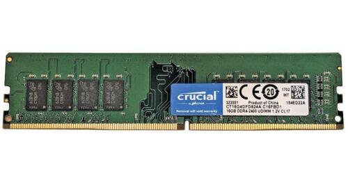 16gb Ddr4-2400 Dimm Ram - Crucial Memory