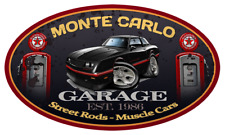 1983-88 Monte Carlo Ss Classic Garage Sign Wall Art Graphic Sticker