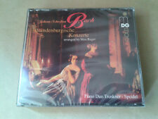 2 Cd Bach Reger Concertos Brandebourgeois 1-6 Piano 4 Mains Duo Speidel Trenkner