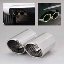 2 Rear Exhaust Pipe Tip Tail Muffler Fit For Audi A5 2 Door Coupe 2.0 08-2014 Fr