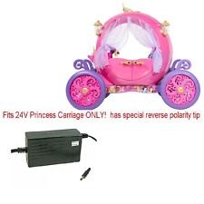 24v Charger For Disney Carriage Buggy Car W Led Status Light Power Cord 