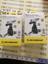 2x New Scosche Camklamp Bike Mount For Gopro & Other Cameras Bikes & Motorcycles