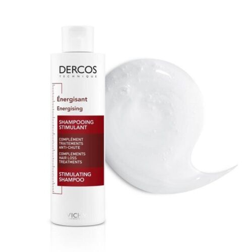 3 X Vichy Dercos Anti-hair Loss Energising Stimulating Shampoo 200ml