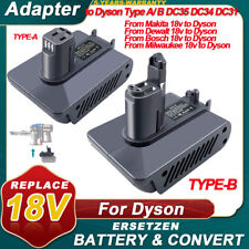 Adaptateur Pour Batterie Dewalt Pour Aspirateur Animal Dyson Type A Type B Dc31
