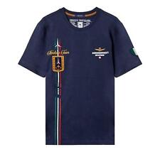 Aeronautica Militare T-shirt Flèches Tricolor Manche Courte Ts2231 Couleur Bleue
