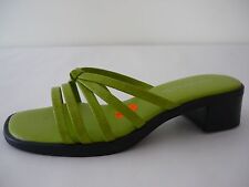 Aerosoles Chaussures Femmes 36,5 (4) Vert Cuir Sandalettes Neuf