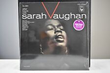 After Hours With Sarah Vaughan Lp Album Limited Edition Reissue Remastered Neuf