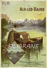 Aix Les Bains Rksq - Poster Hq 40x60cm D'une Affiche Vintage