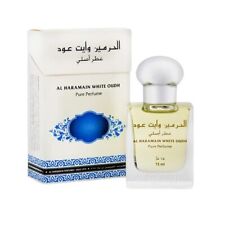 Al Haramain Blanc Oud Parfum Pour Unisexe 15ml Durable, Sans Alcool