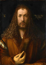 Albrecht Durer Self Portrait 1500 Impression Giclee Sur Toile