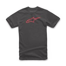 Alpinestars T-shirt Ss En Coton Pour Homme ~ Ageless Classic Noir Rouge