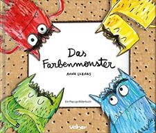 Anna Llenas Das Farbenmonster: Ein Pop-up-bilderbuch (relié)