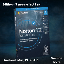 Antivirus - Norton 360 For Gamer - 3 Postes / 1an / 1 Boite
