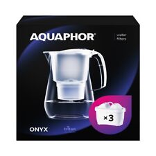 Aquaphor Filtre à Eau Onyx - 4,2 L Filterkrug - Incl. 3 Maxfor +