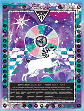 Aries Zodiac Sign Astrology Profile Art Poster Print 12x16