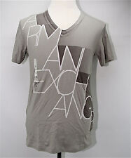 Armani Exchange A|x V Neck T-shirt Supper Fine Cotton 100% New And Authentic