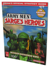 Armée Hommes Sarge Heroes Playstation Version Prima Games Officel Strategy Guide