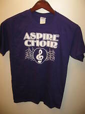 Aspire Public School Choir Music Gleek Glee Club Musical Purple Nwt T Shirt S
