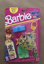 Barbie 1989 Barbie Wet'n Wild Fashions # 1054 Nrfp Made In China