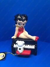 Betty Boop “on Piano” Magnetic Salt And Pepper Shaker By Westland Giftware