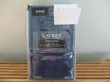 Bnip Lauren Ralph Lauren Dunham Sateen Cotton King Pillow Cases, 2pk
