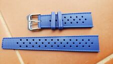 Bracelet Divers Caoutchouc Tropic Bleu 20mm Neuf