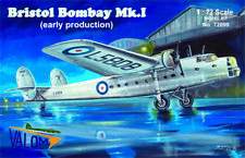 Bristol Bombay Mk.1 (early Production) Valom 1/72 Plastic Kit