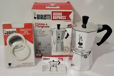 Cafetiere Italienne Original Moka Express 6 Tasses Bialetti + Joints Et Filtre