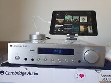 Cambridge Audio Sonata Dr30 Stereo Hi-fi Receiver With Dock Silver System