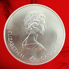 Canada 1976 Elizabeth Ii 5 Dollars Jeux Olympiques De MontrÉal