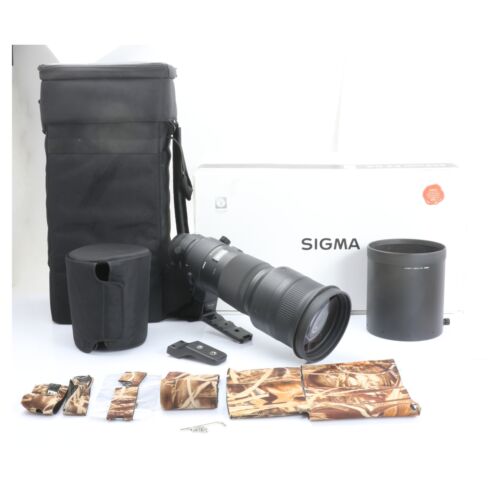 Canon Sigma Dg 4,0/500 Sports Os Hsm + Top (261107)