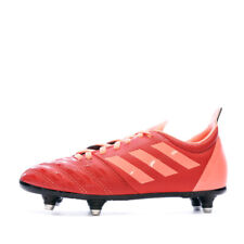 Chaussures De Rugby Rouges Enfant Adidas Malice