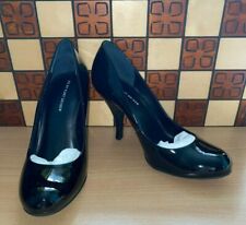 Chaussures Synthétiques Noires Pour Femmes Kg Par Kurt Geiger Taille 5 *prix De Vente 95 £* *neuf Avec Boîte*