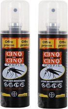 Cinq Sur Cinq - Protection Contre Les Moustiques Spray Tropic 100 Ml - Lot De 2 