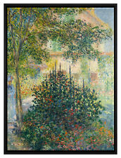 Claude Monet - Camille Monet Dans Le Jardin En Argenteuil, Cadre Profilé
