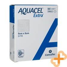Convatec Aquacel Extra Bandage 5x5 Cm 10 Pièces Non-adhésifs Pour Exuding Plaies