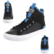 Converse Ctas Ultra Mid Chucks Chaussures Textile Basket Noir 165340c