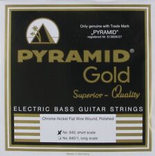 Cordes Guitare Basse - Pyramid Gold - #640 - Flat Wire Wound - 40-100
