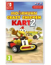 Crazy Chicken Moorhuhn Kart 2 Switch Euro New